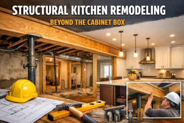 Structural Kitchen Remodeling: Beyond the Cabinet Box