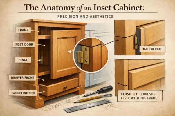 The Anatomy of an Inset Cabinet: Precision and Aesthetics