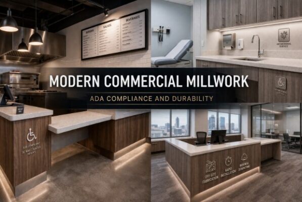 Modern Commercial Millwork: ADA Compliance and Durability in Huntsville, AL