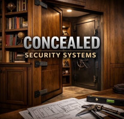 High-Security Integration: Secret Rooms and Concealed Storage